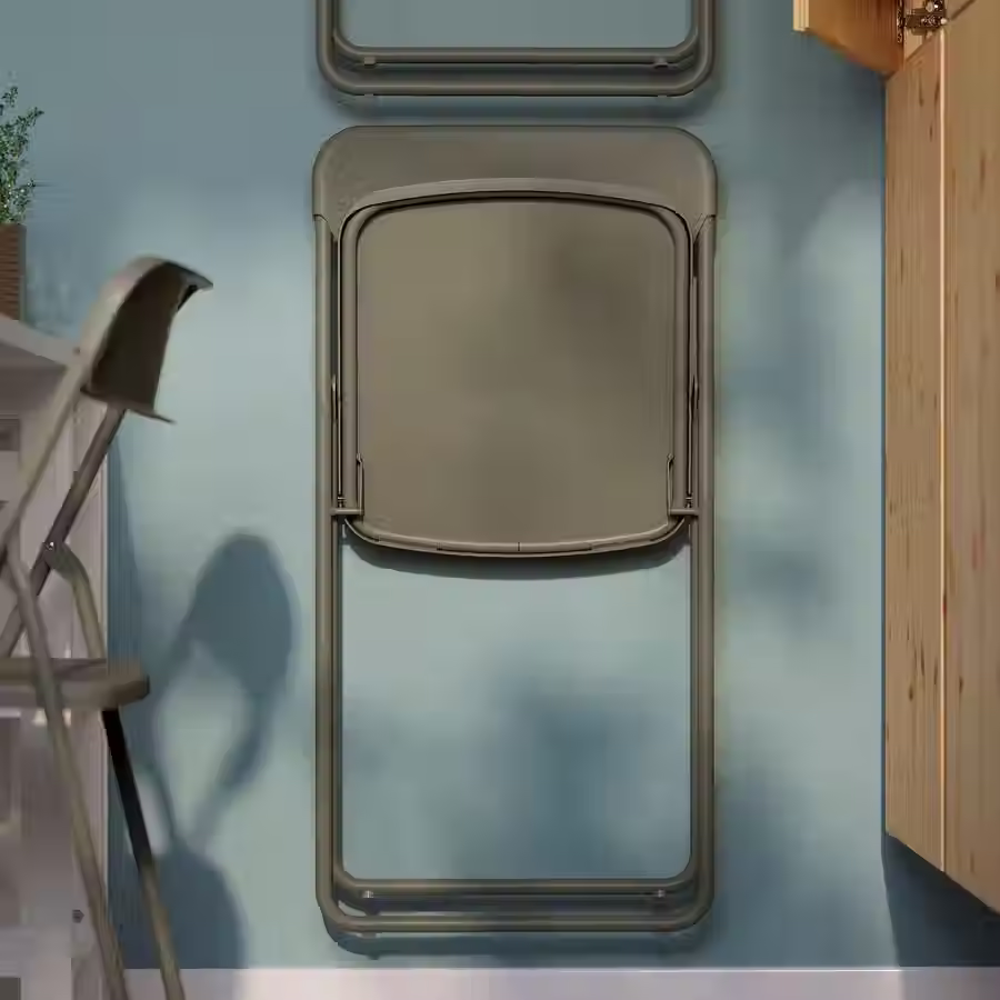 Thumbnail: VIHALS Folding chair, green