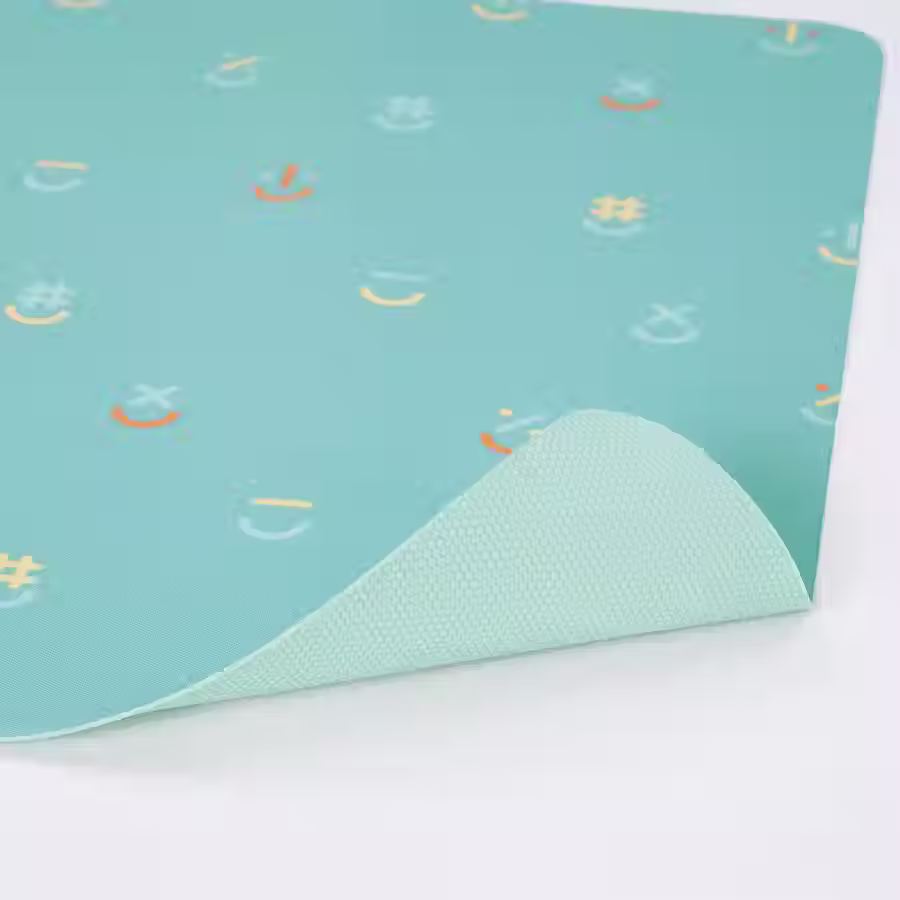 Thumbnail: BONSYRSA Desk pad, turquoise, 23  1/2x14 1/2 "
