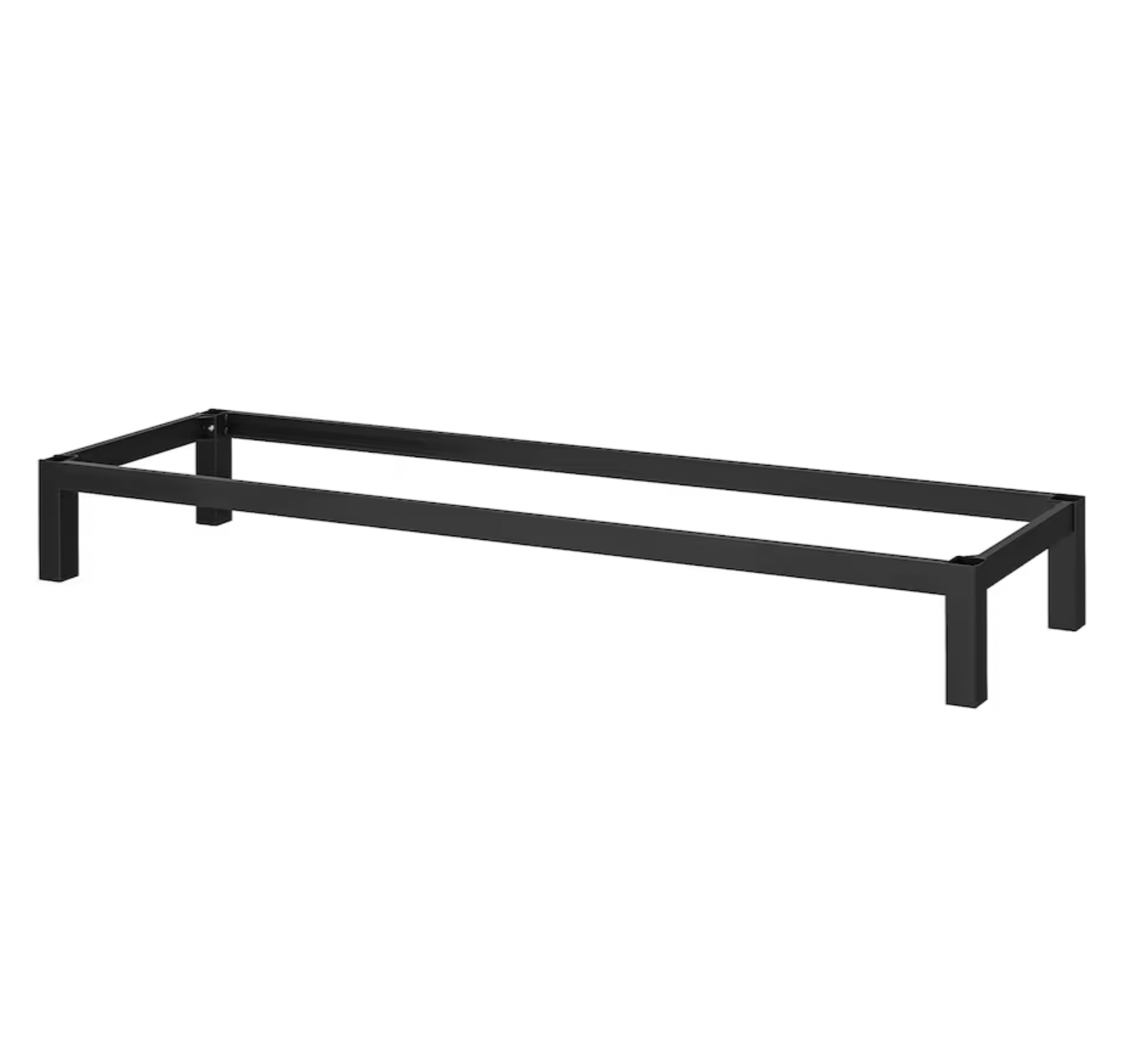 KALLAX Underframe, black, 57 1/2x15 3/8x7 1/8”