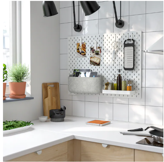 Thumbnail: SKADIS Storage basket, gray