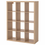 Thumbnail: KALLAX Shelf Unit, white stained oak effect, 44 1/8x57 7/8" (3x4)
