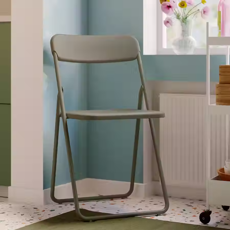 Thumbnail: VIHALS Folding chair, green