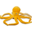 Thumbnail: BLAVINGAD Soft toy, octopus/yellow, 20 "