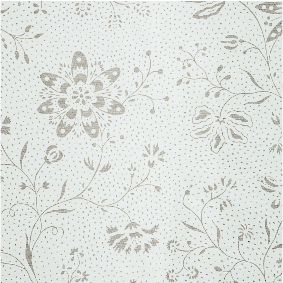 Thumbnail: TYCKELN Shower curtain, white/dark beige,
