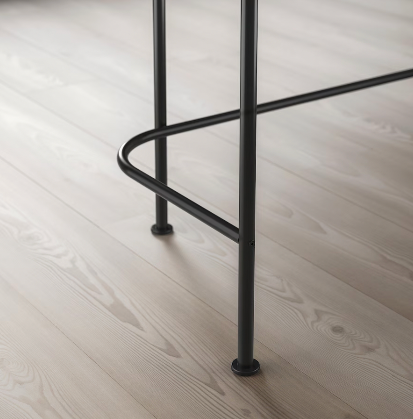 Thumbnail: GRAFJALLET Dressing table, anthracite, 39 3/8x16 1/2 "