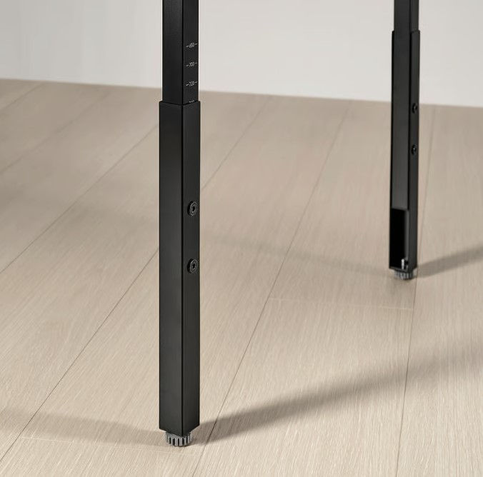 Thumbnail: [Floor Model] UTVISNING Gaming desk with shelf, black, 47"