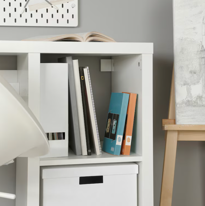 Thumbnail: [Floor Model] KALLAX Desk, white, 43 3/4x15 3/8 "