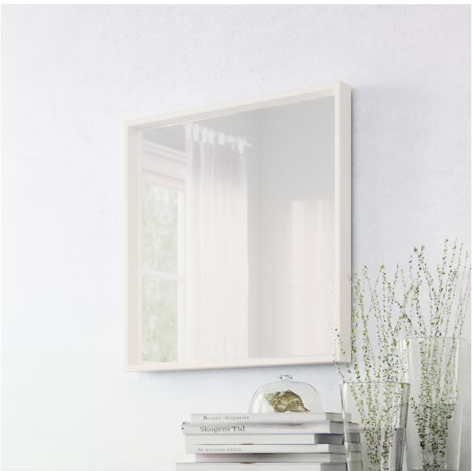 Thumbnail: NISSEDAL Mirror, white, 25 5/8 x 25 5/8"