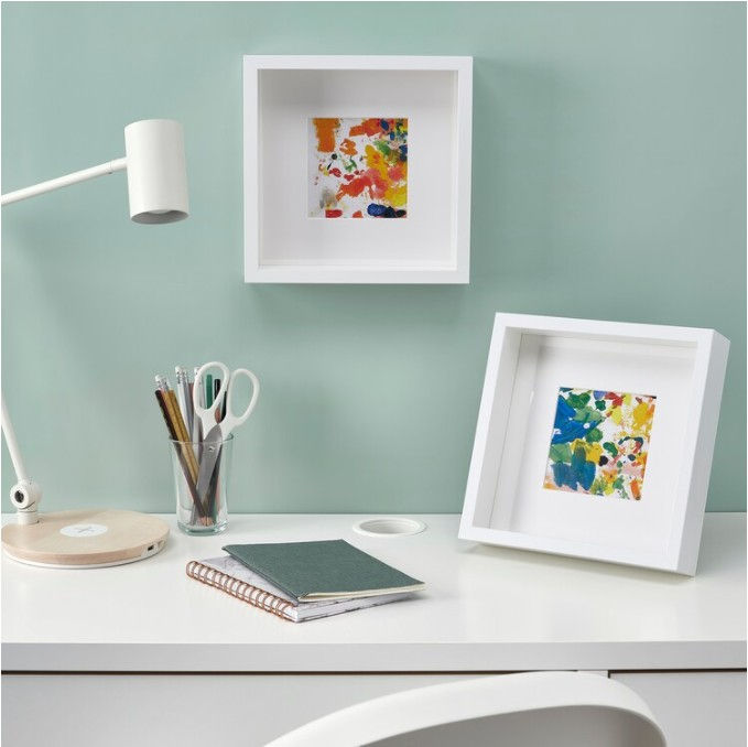 Thumbnail: SANNAHED Frame, 9 3/4 x 9 3/4" (25x25 cm), White