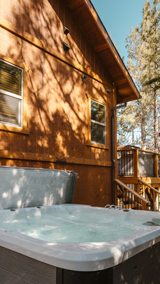 Bearfoot Chalet:  Hot Tub
Big Bear Lake, California