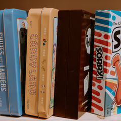 Bearfoot Chalet:  Game Closet
Big Bear Lake, California