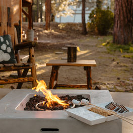 Bearfoot Chalet:  Fire Pit
Big Bear Lake, California