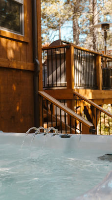Bearfoot Chalet:  Hot Tub
Big Bear Lake, California