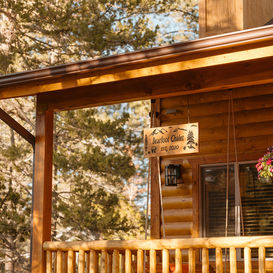 Bearfoot Chalet:  Front Porch
Big Bear Lake, California