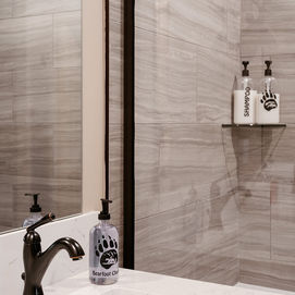 Bearfoot Chalet:  Bear Cave
Big Bear Lake, California