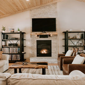 Bearfoot Chalet:  Living Room
Big Bear Lake, California
