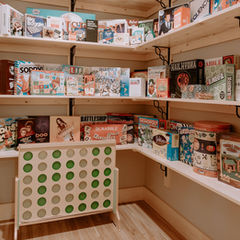 Bearfoot Chalet:  Game Closet
Big Bear Lake, California