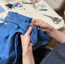 Cirkulär textil, laga kläder