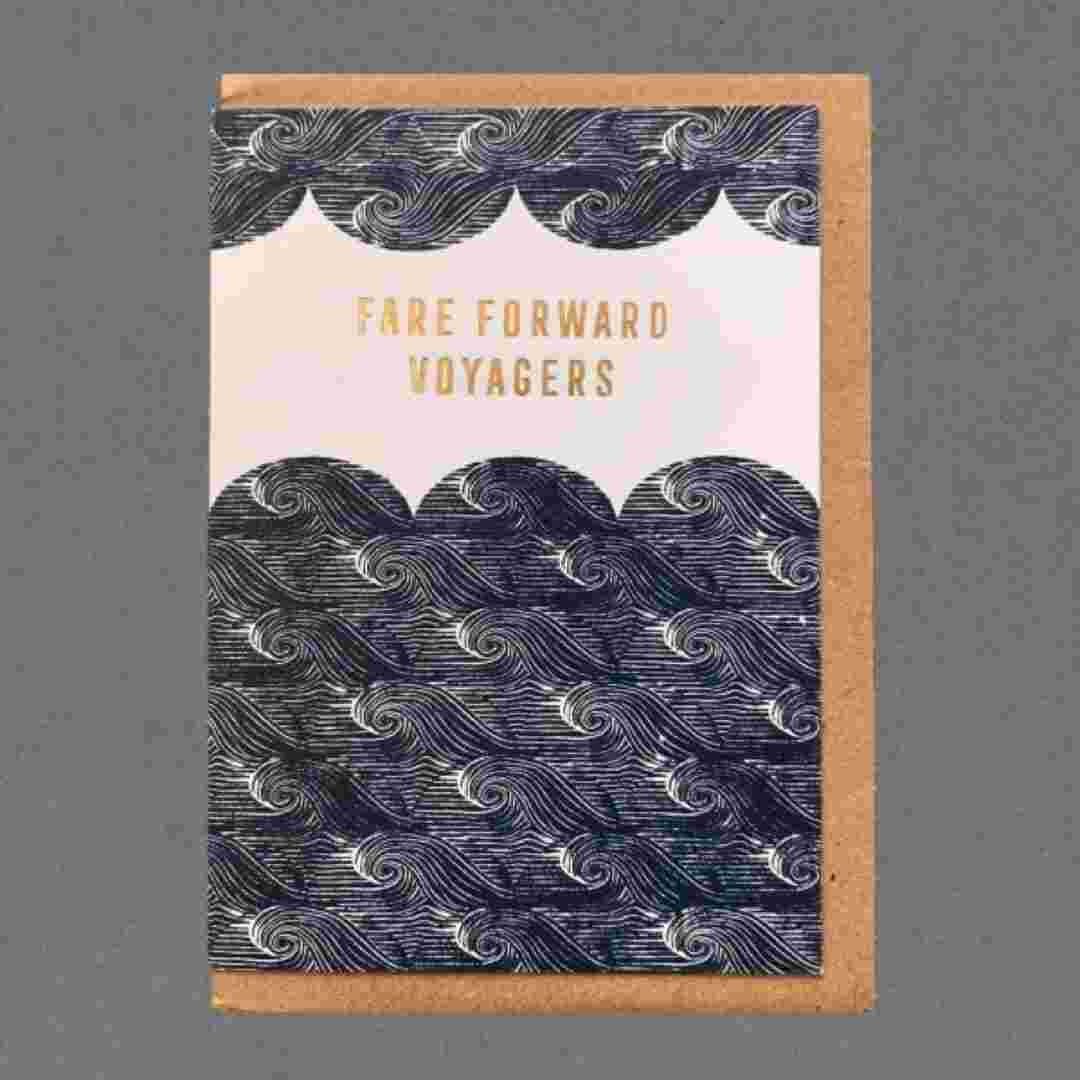 Greetings Card - Fare Forward Voyagers