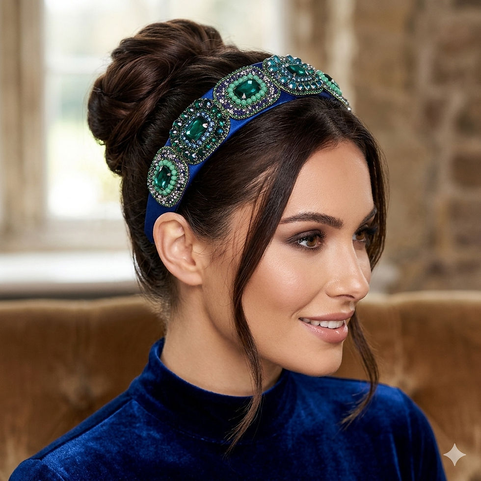Miniaturbild: Haarreif W512 Strass