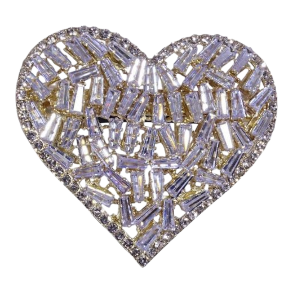 Haarspange Z547 Herz