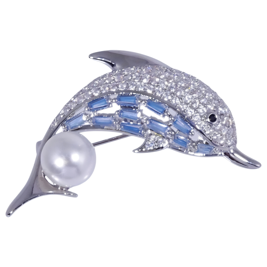 Brosche A133 Delfin
