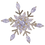 Miniaturbild: Brosche Y667 Schneeflocke