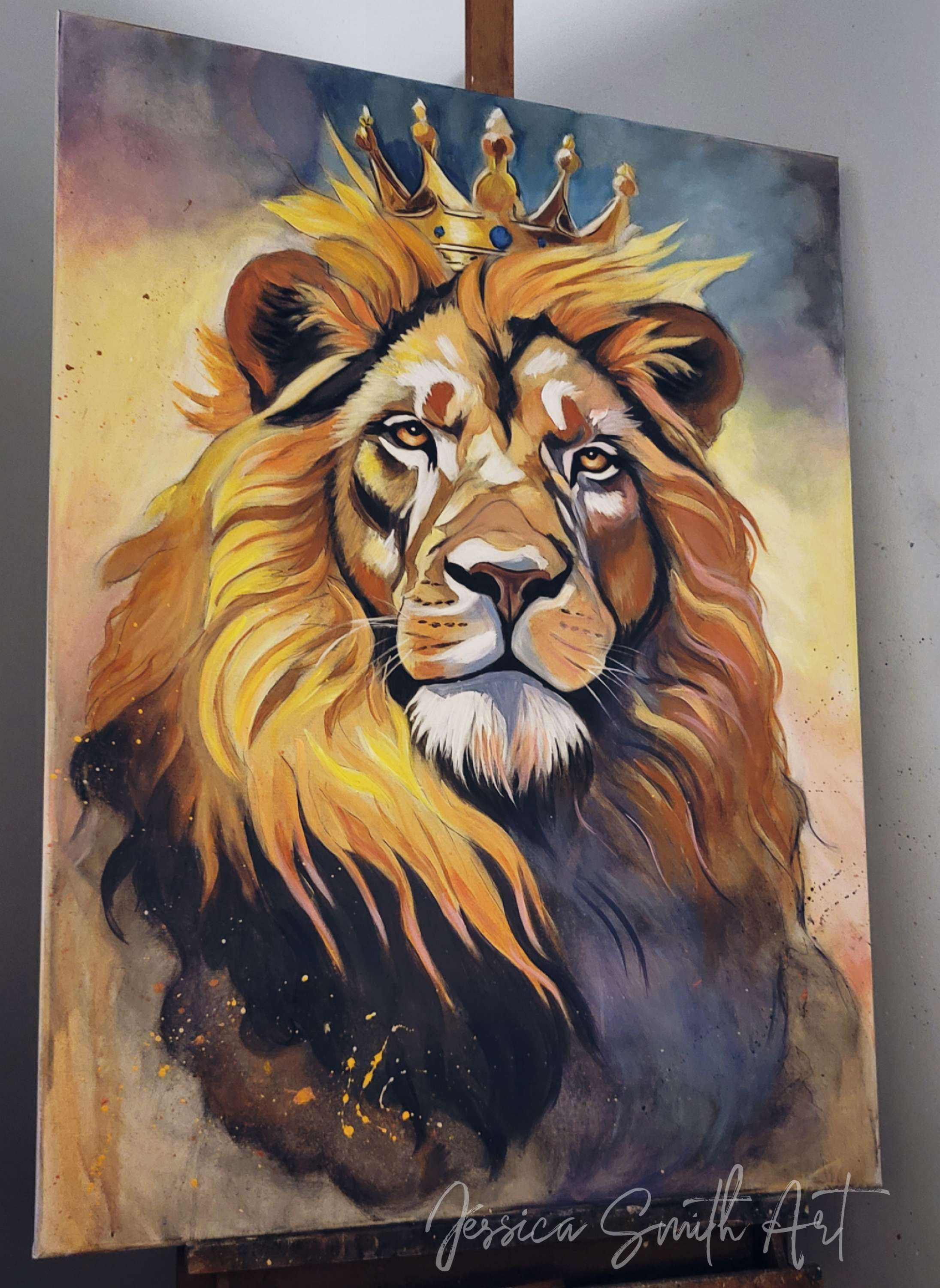 30x40 ORIGINAL PAINTING-- Prince of Peace 