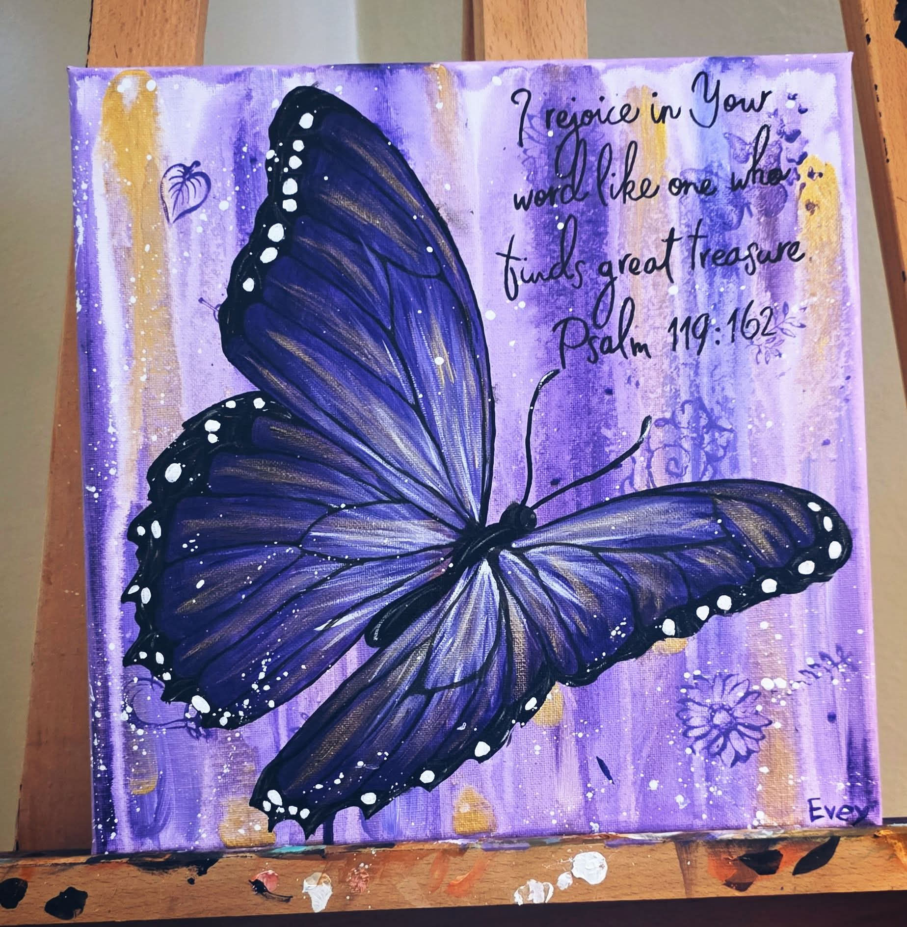 12x12 PAINTING BY EVEY SMITH