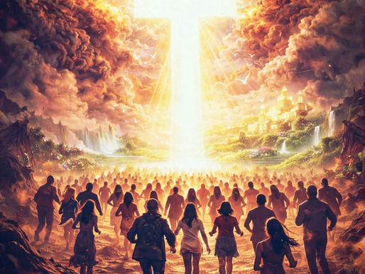 "I PROVIDED A WAY OF ESCAPE FOR YOU AND IT’S IN THE SHAPE OF A CROSS"