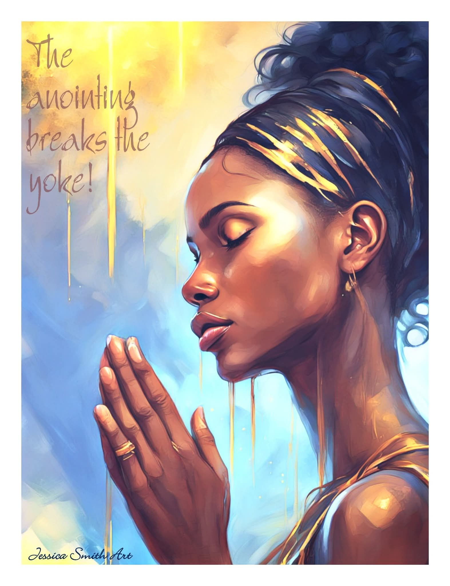 PRINT -- The Anointing Breaks The Yoke