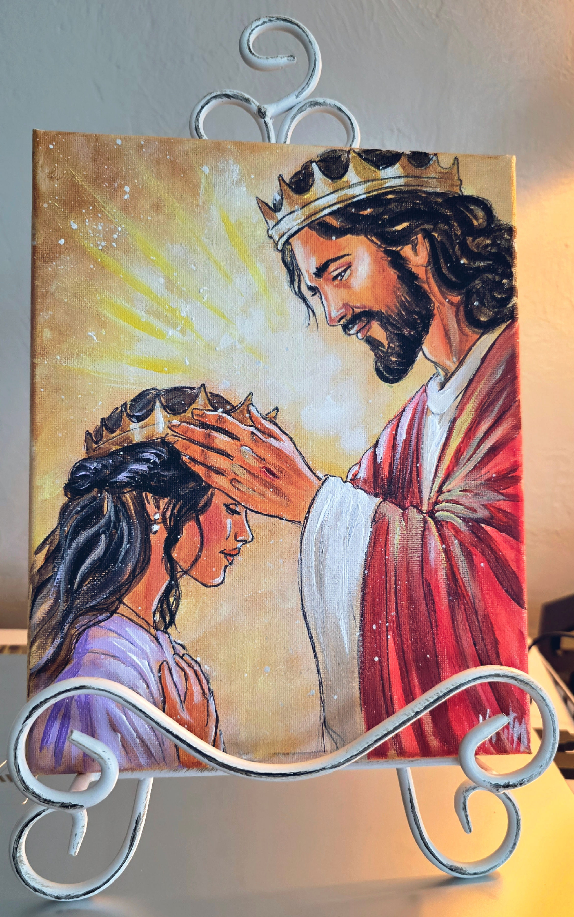 8X10 PAINTING -- You Belong To Me