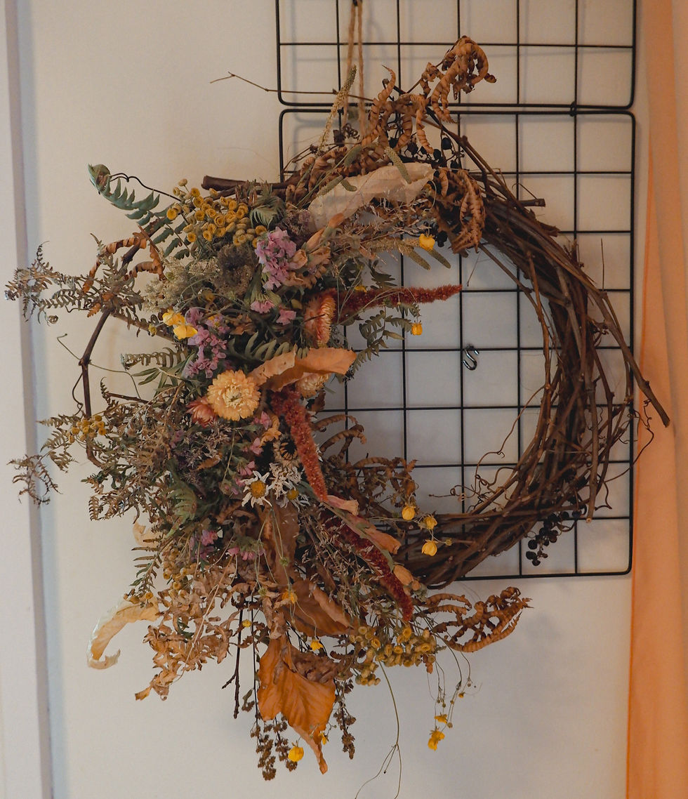 Création d'une couronne d'automne