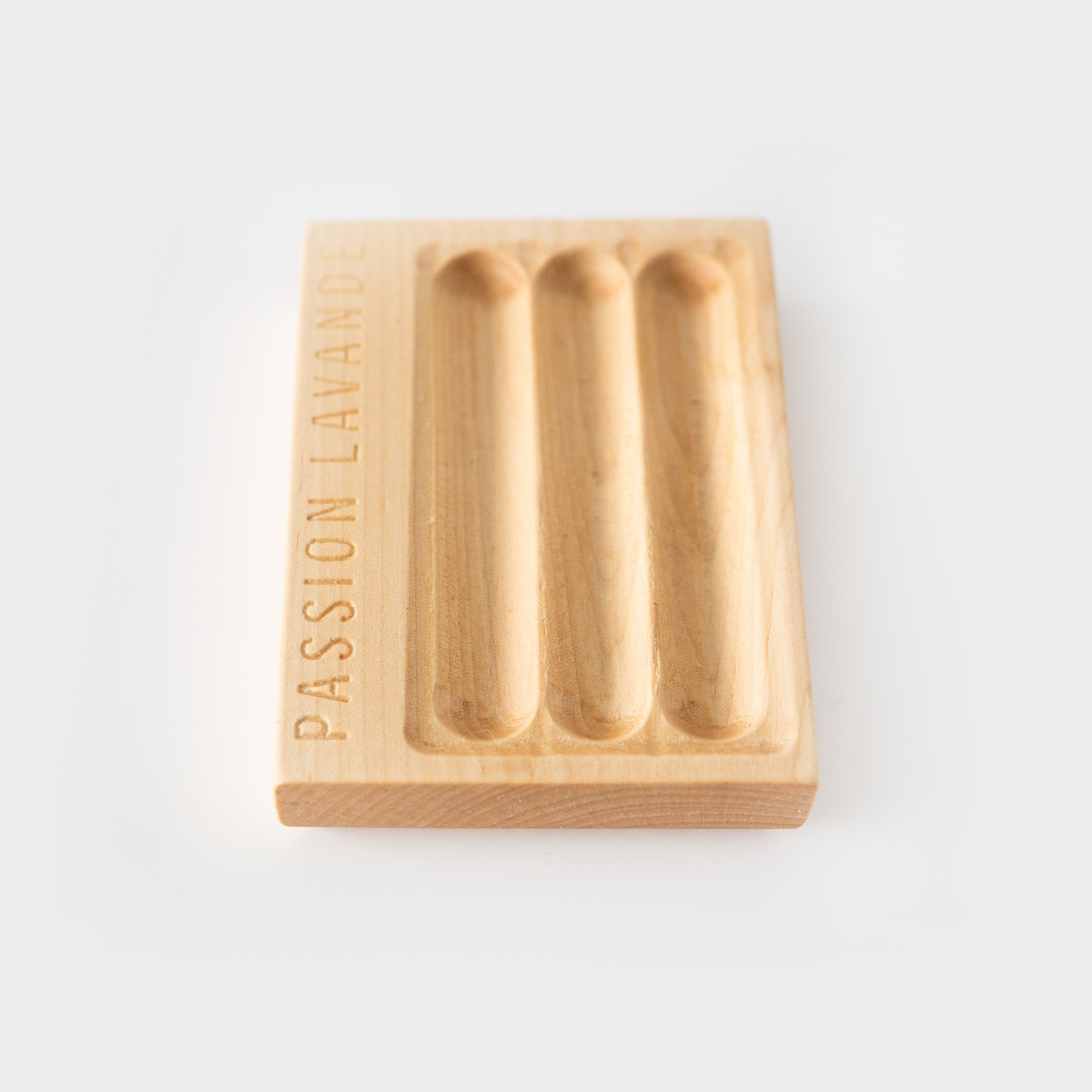 Porte savon artisanal en bois