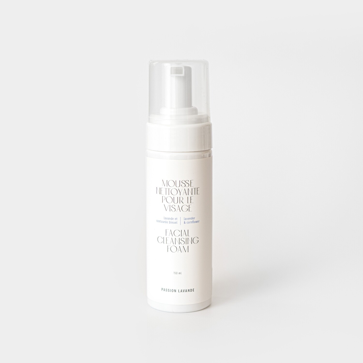 Mousse nettoyante pour le visage