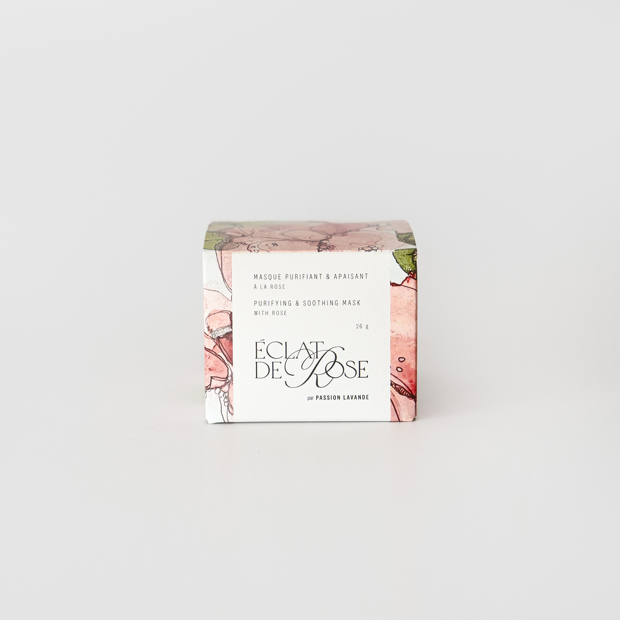 Masque purifiant & apaisant à la rose - Éclat de Rose