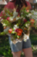 Atelier de confection d'un bouquet printanier