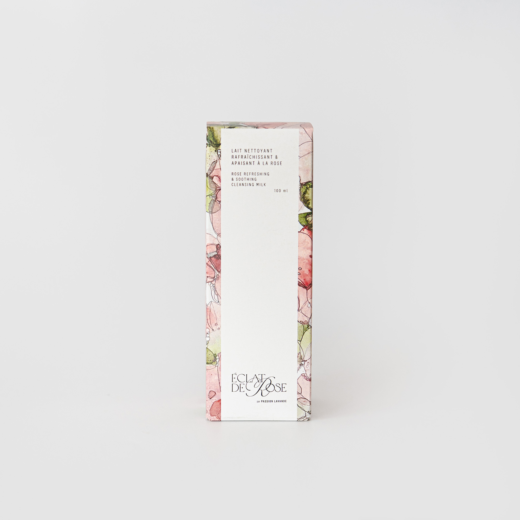Lait nettoyant rafraîchissant & apaisant à la rose - Éclat de Rose