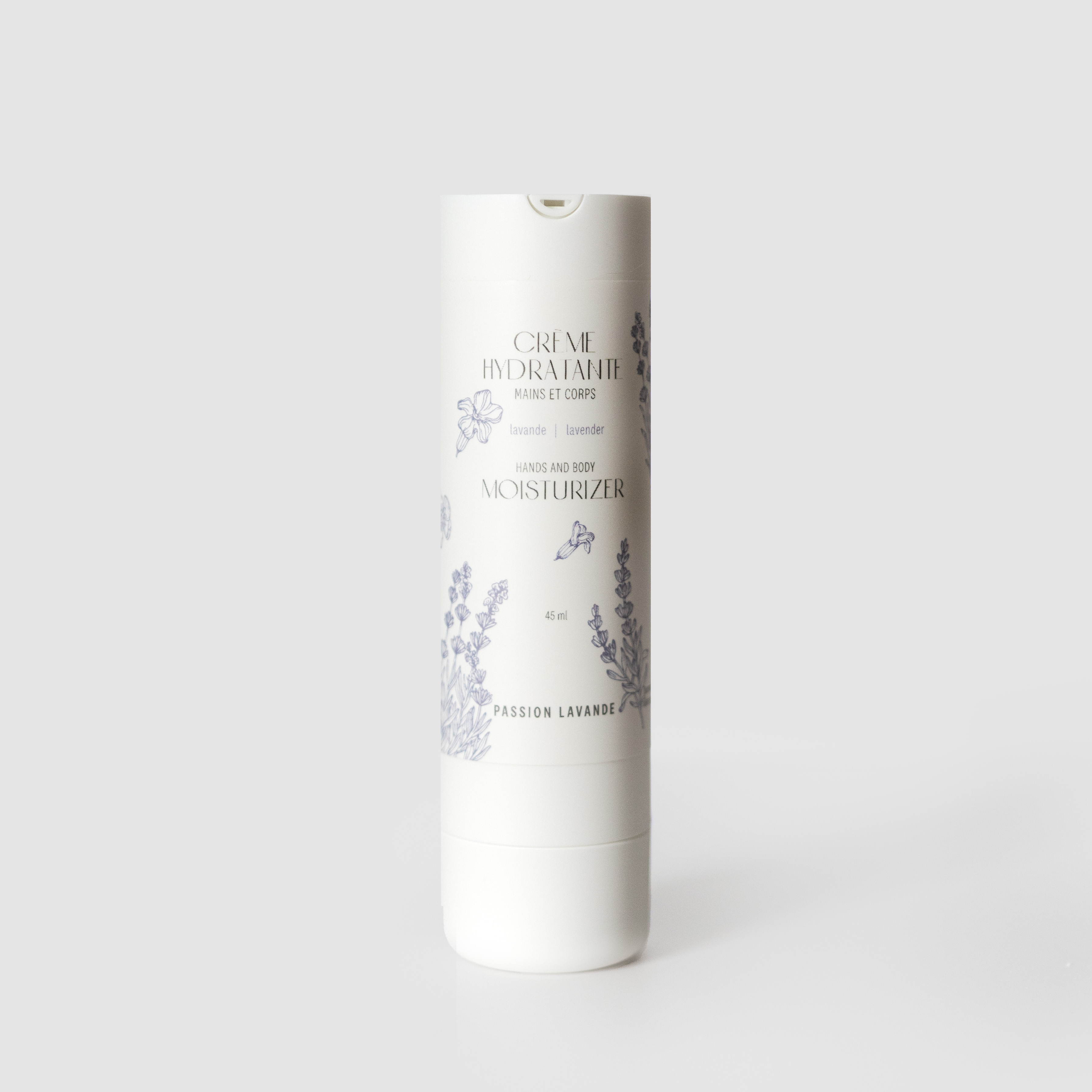 Crème hydratante Lavande - mains et corps format TWIST (45 ml)