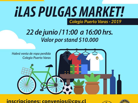 Este sábado 22 ven a las Pulgas Market