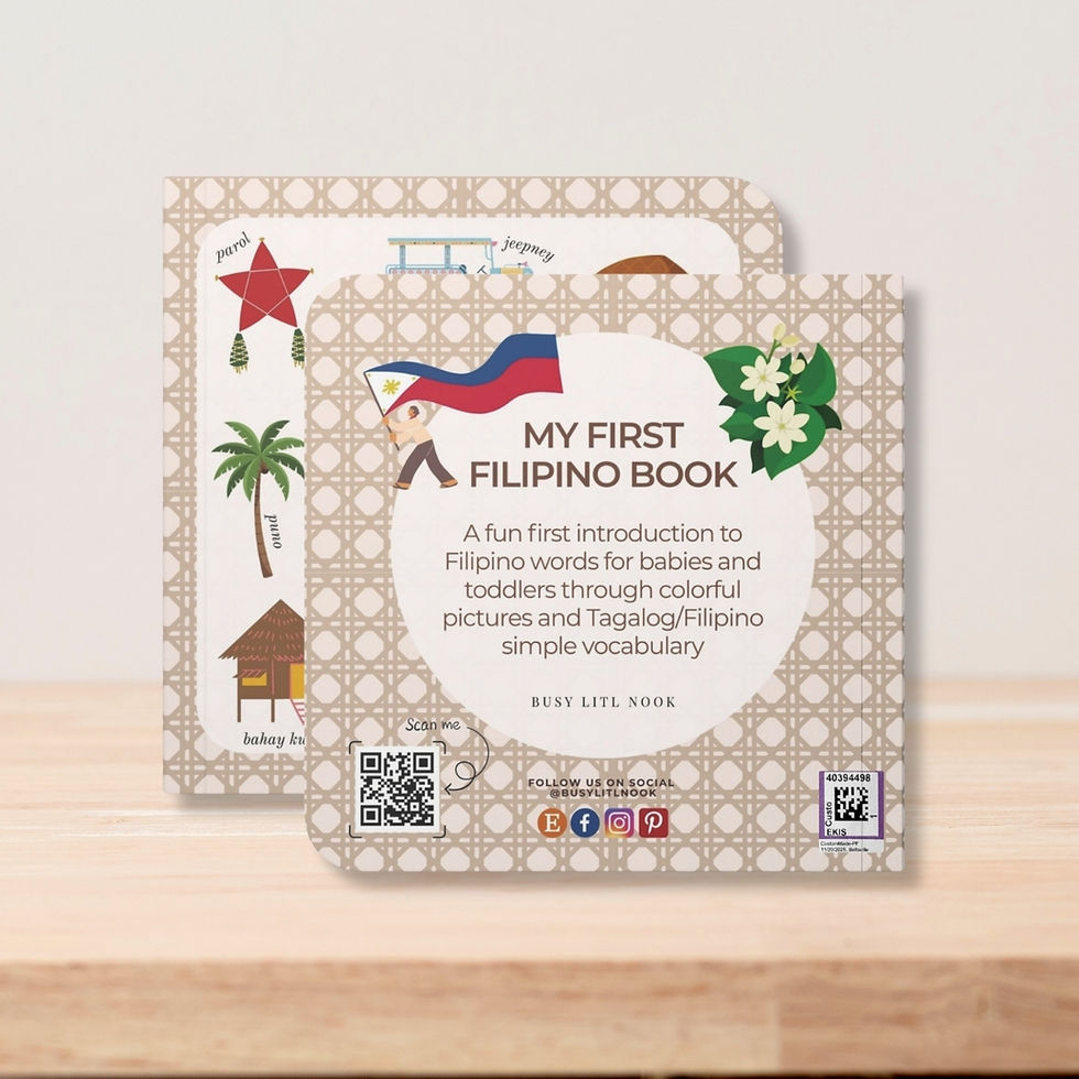 Thumbnail: Personalized Filipino Board Book