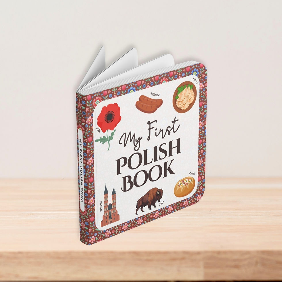 Personalized Polish Board Book