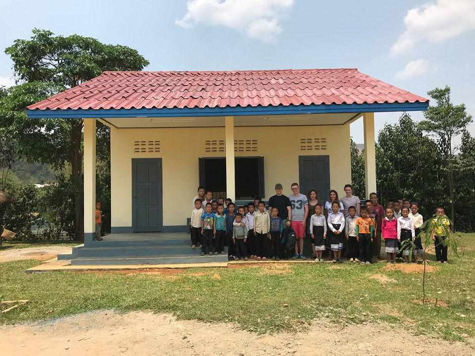 humanitaire, salle de cours, informatique, enfants du laos, village, laos, education