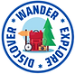 Wander Explore Discover Logo