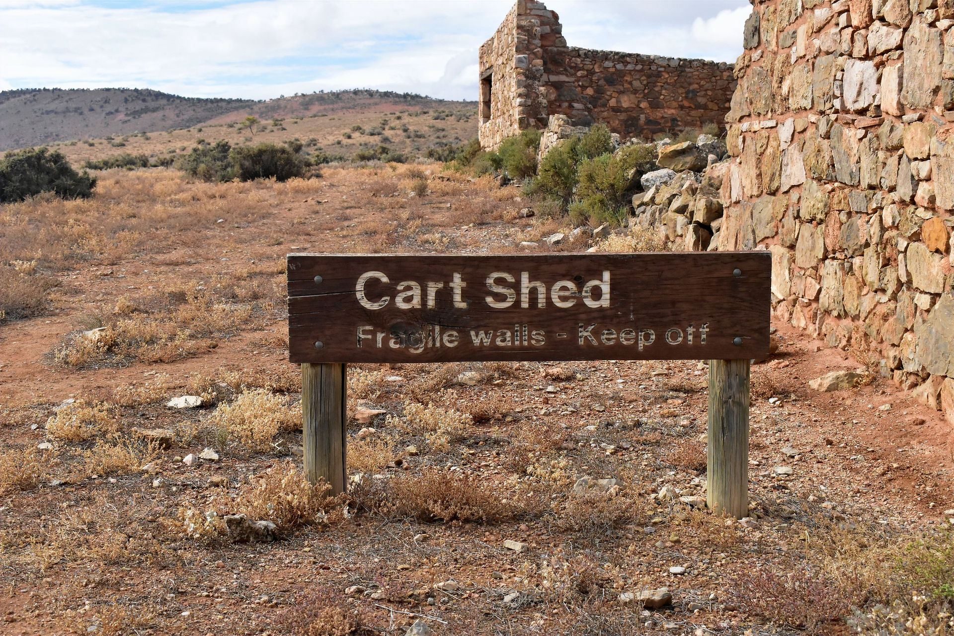 Kanyaka Ruins Flinders Ranges
