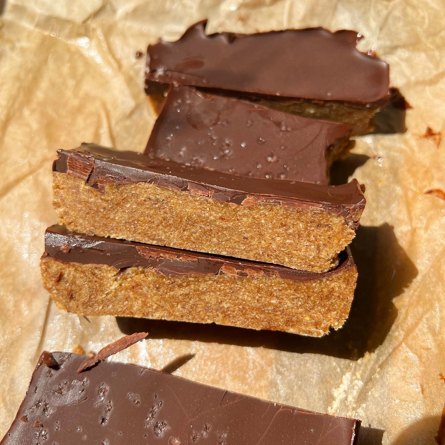 Almond Butter Date Bars