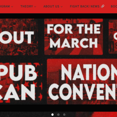 All out for the march on the Republican National Convention