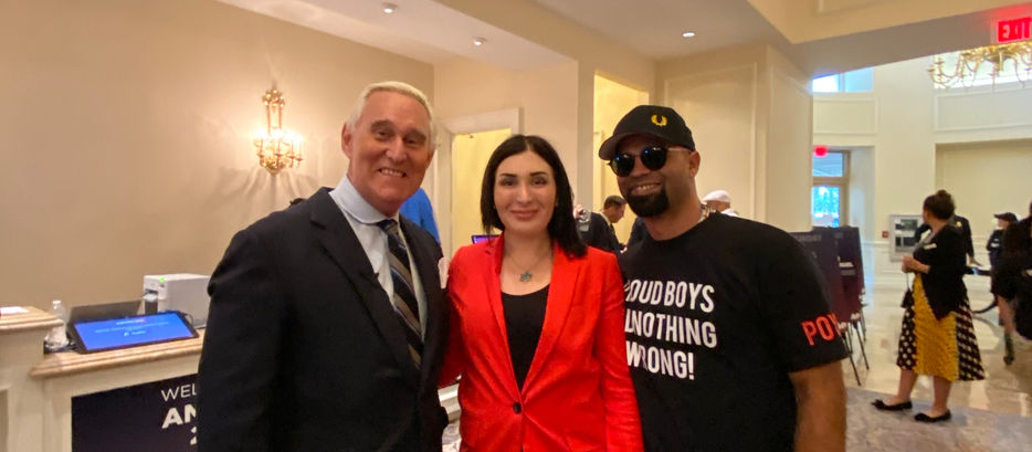 Roger Stone Friends Laura Loomer and Enrique Tarrio Run For Congress