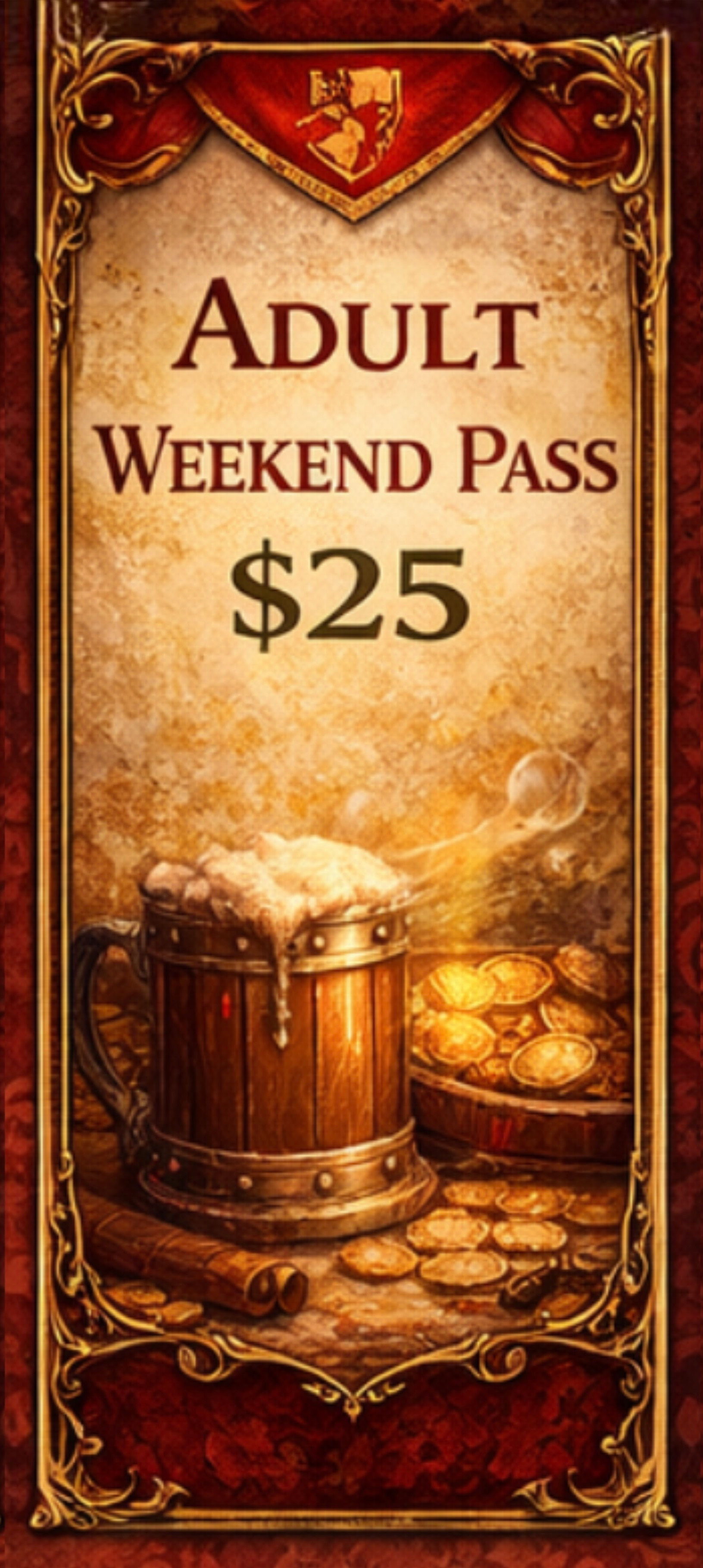 Adult Weekend Pass (18+)