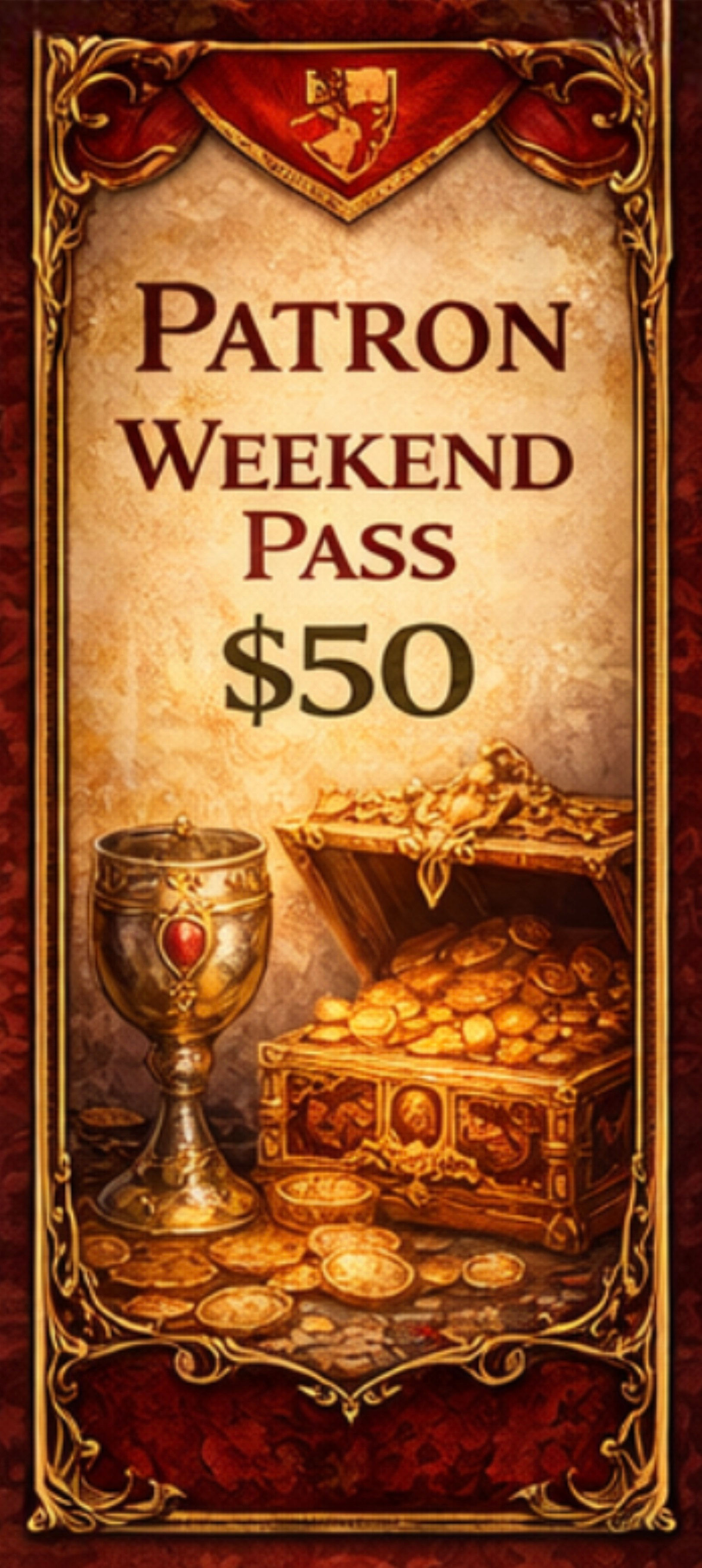 Patron Weekend Pass